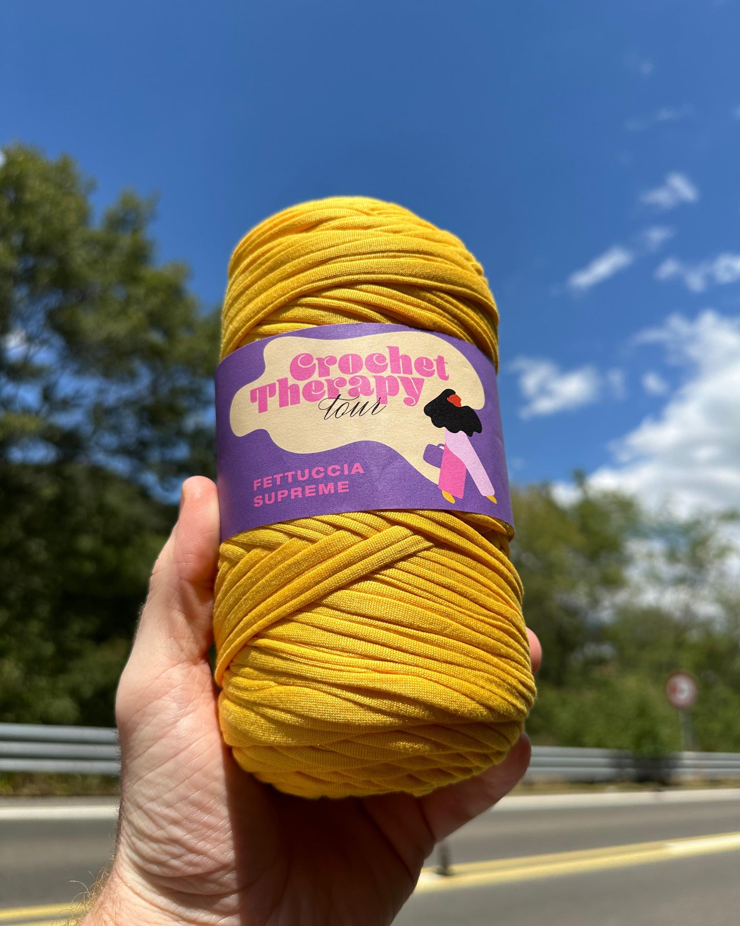 FETTUCCIA SUPREME - LYCRA GIALLO