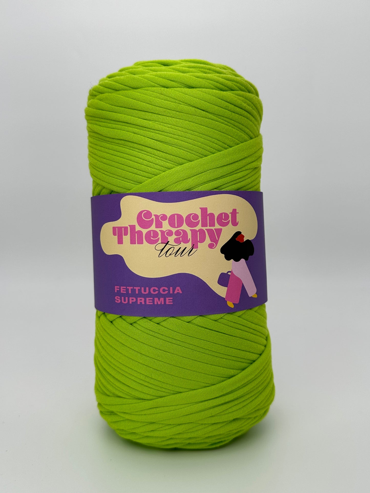 FETTUCCIA SUPREME - LYCRA VERDE FLUO