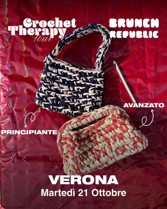 VERONA 21 OTTOBRE - Crochet Therapy Tour