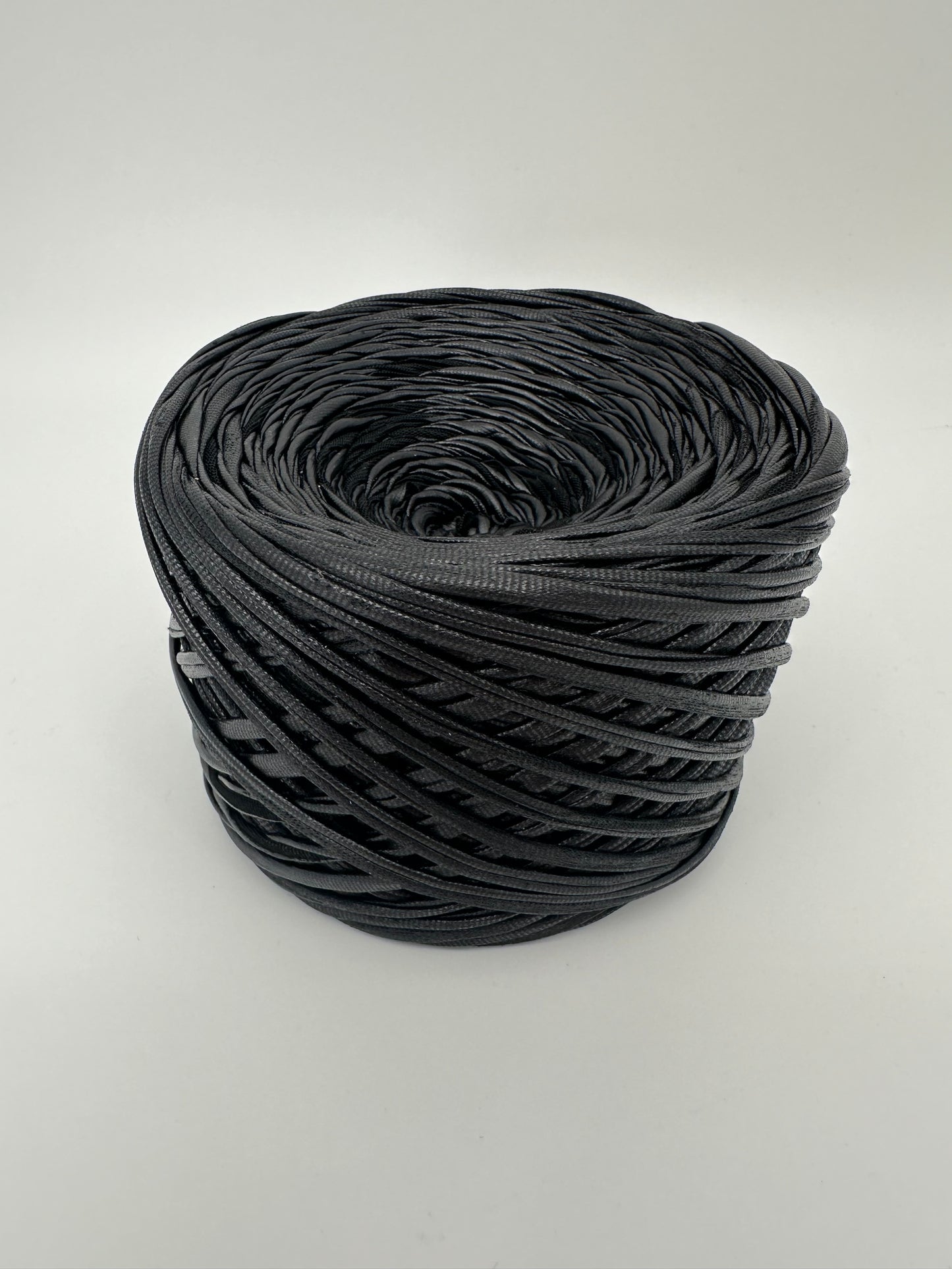 ECO FETTUCCIA Simil pelle - NERO