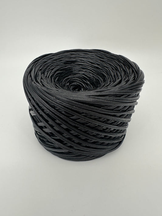 ECO FETTUCCIA Simil pelle - NERO
