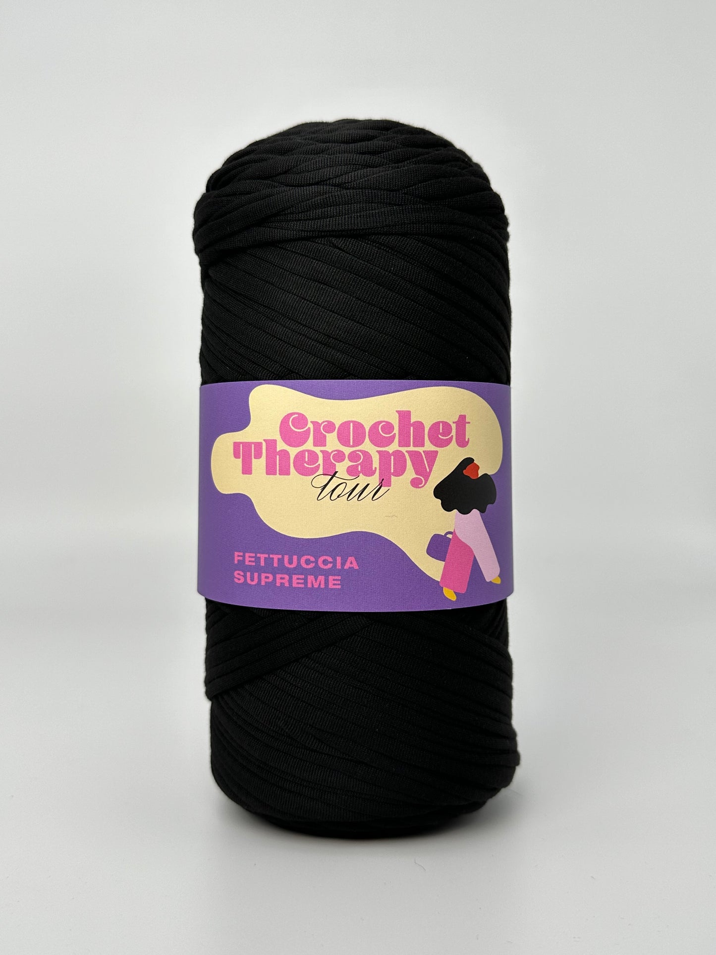 FETTUCCIA SUPREME - LYCRA NERO