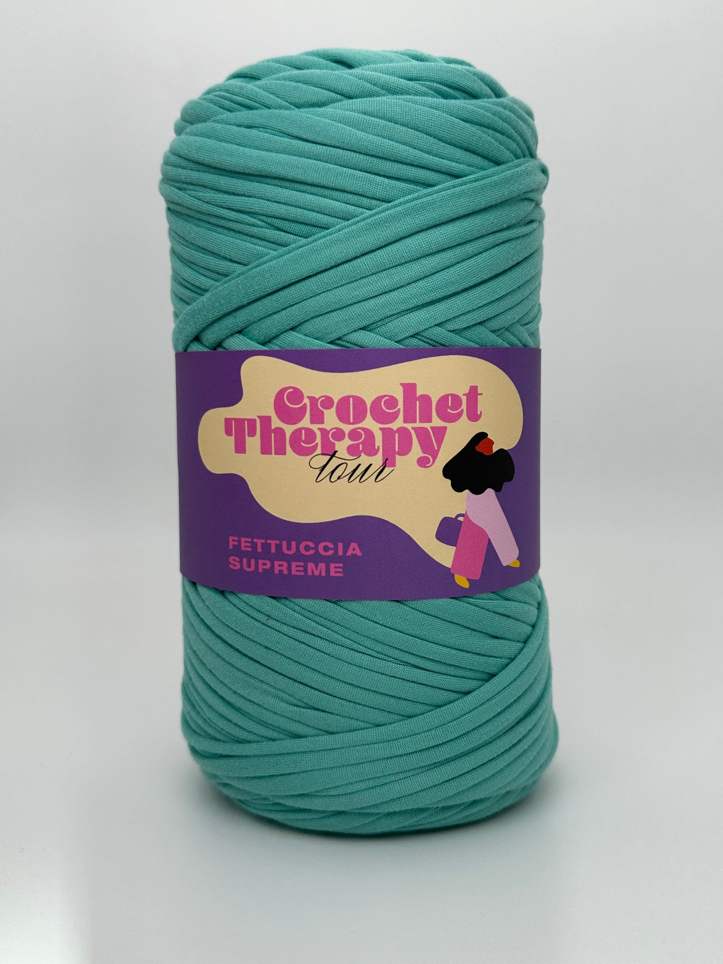 FETTUCCIA SUPREME - LYCRA ACQUA MARINA