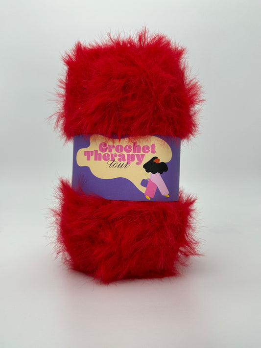 FILATO FLUFFY - ROSSO