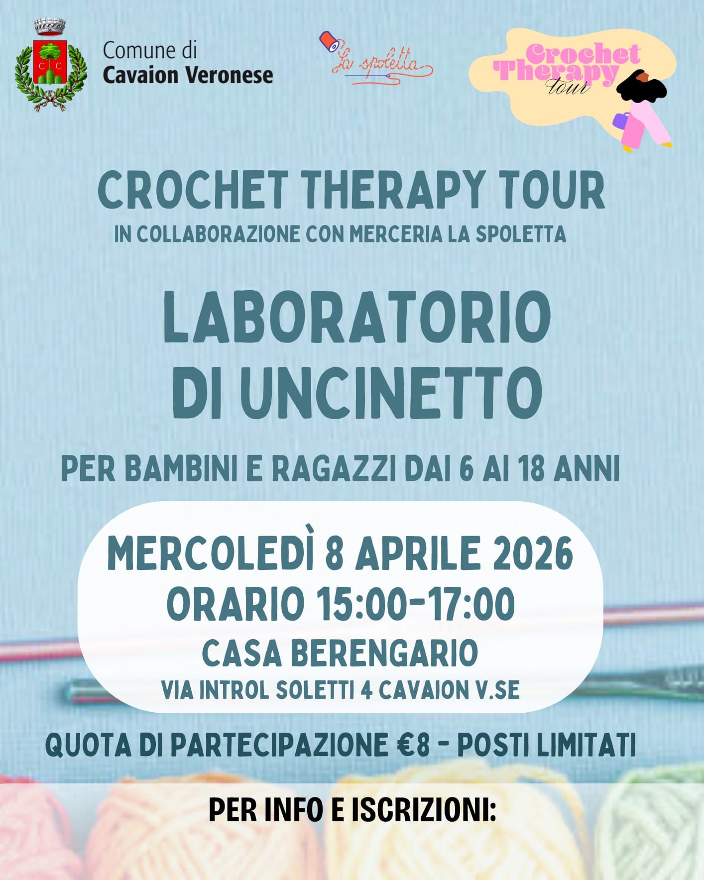 CAVAION VERONESE - Laboratorio per bambini e ragazzi