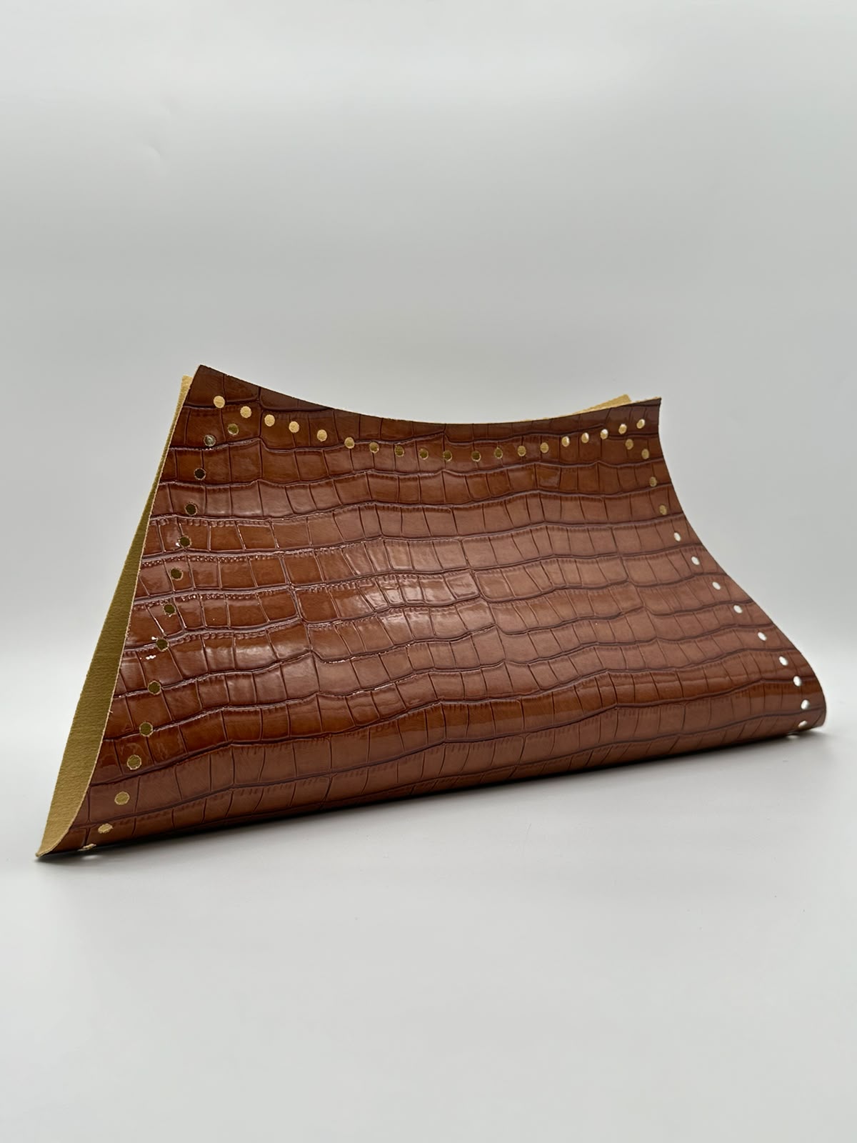 Coccodrillo Caramello Vernice - Unica Eco Bag